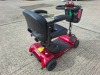 FREERIDER ASCOT MOBILITY SCOOTER IN RED WITH BATTERY & CHARGER 15 MILE RANGE - MAX SPEED 4/ MPH RRP &pound; 1,439 CONDITION - GOOD (TESTED WORKING & SEE ALL IMAGES FOR CONDITION ) - 4