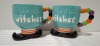 48 X BRAND NEW LARGE WITCHES BREW MUGS IN 4 BOXES