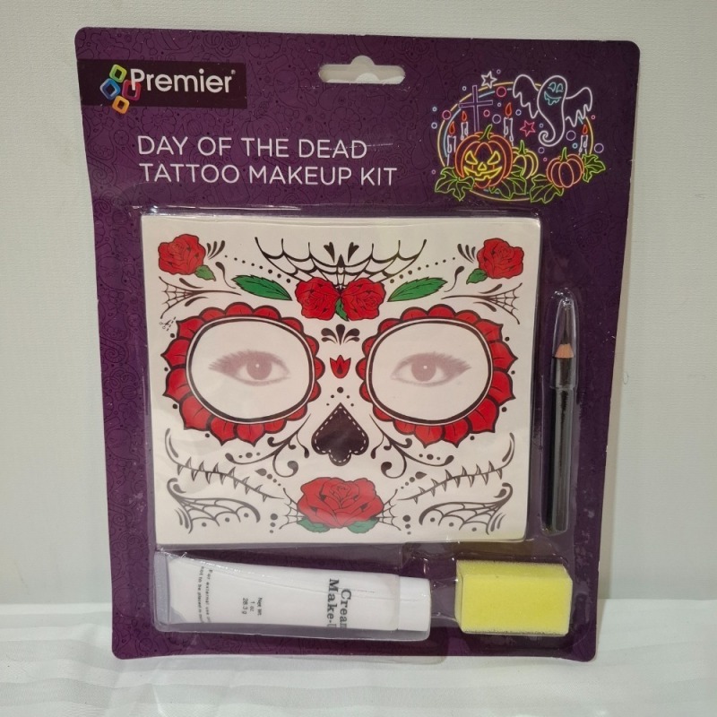 210 X BRAND NEW PREMIER DAY OF THE DEAD TATTOO MAKEUP KITS IN 7 BOXES