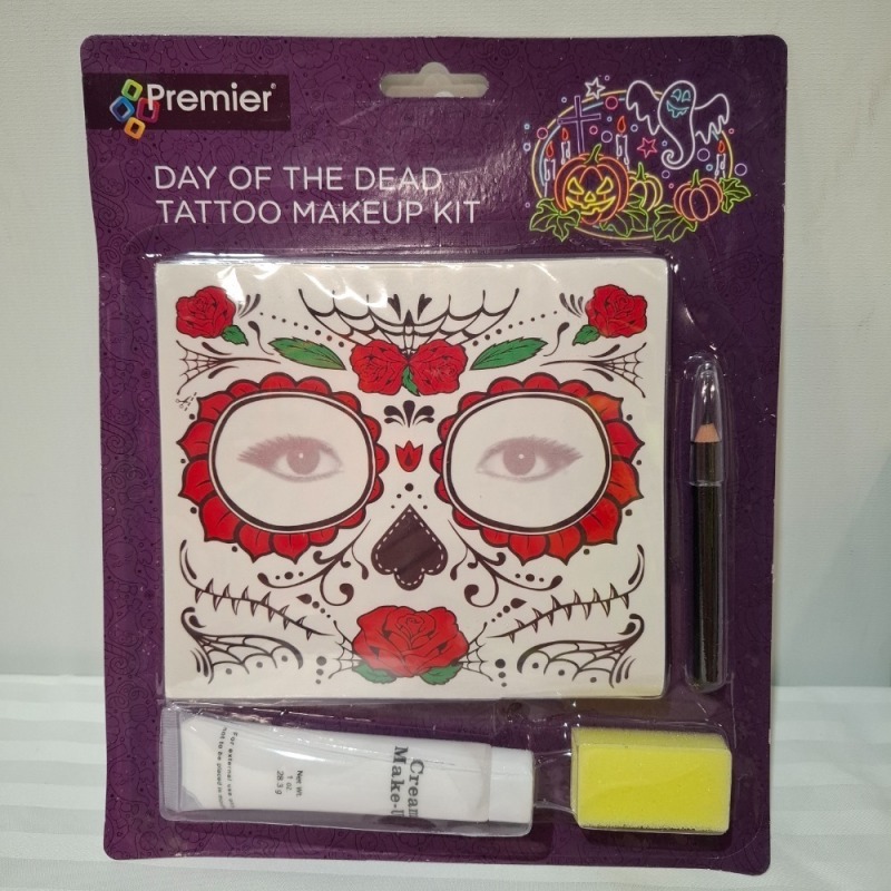 210 X BRAND NEW PREMIER DAY OF THE DEAD TATTOO MAKEUP KITS IN 7 BOXES