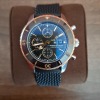 GENTS BREITLING SUPEROCEAN BI-METAL STRAP WATCH CHRONOGRAPH MOVEMENT, COMPLETE WITH ORIGINAL BOX REFERENCE: U13313 S/N: 7090857 WATCH NOT IN WORKING ORDER, REQUIRES ATTENTION SOLD AS SEEN AUTHENTICATED AS GENUINE - 2