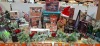 50 X MIXED CHRISTMAS LOT IN A FULL BAY CONTAINING 1.8M MUSICAL LAMP POST SNOW BLOWER, 60 CM LED HOLOGRAPHIC PYRAMID, 3M LED SHOOTING STARS, NORTHERN LIGHTS CHRISTMAS PORTRAIT (PLEASE NOTE CUSTOMER RETURNS)