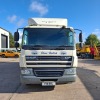 WHITE DAF TRUCKS CF, REG NO: F19RRL, INSULATED REFRIGERATED VAN, FIRST REGISTERED: 11/09/2014, ENGINE SIZE: 6693CC, SLEEPER CAB, 306,408 MILES, DIGITAL TACHOGRAPH READER, EMERGENCY ESCAPE HATCH, 18 TONNE RIGID, AERODYNAMIC SHIELD ABOVE CAB, PULFINGER TAI - 5