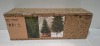 4 X BRAND NEW FALERA ARTIFICIAL CHRISTMAS TREES IN GREEN, HEIGHT - 183CM, WIDTH - 119CM (IN 4 BOXES)