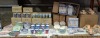 100 X BRAND NEW MIXED CHILDRENS LOT CONTAINING, 25 X DISNEY FROZEN BOWLS IN WHITE AND MULTI-COLOURED, 4 X PAW PATROL BOWLS IN BLUE AND WHITE, 12 X PIPPI LANGSTRUMP BOWLS IN WHITE, ETC (ON HALF A BAY)