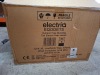 1 X BRAND NEW ELECTRIQ OUTDOOR FREE STANDING TALL ELECTRIC PATIO HEATER IN SILVER IN ONE BOX - 3