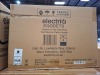 1 X BRAND NEW ELECTRIQ OUTDOOR FREE STANDING TALL ELECTRIC PATIO HEATER IN SILVER IN ONE BOX - 3