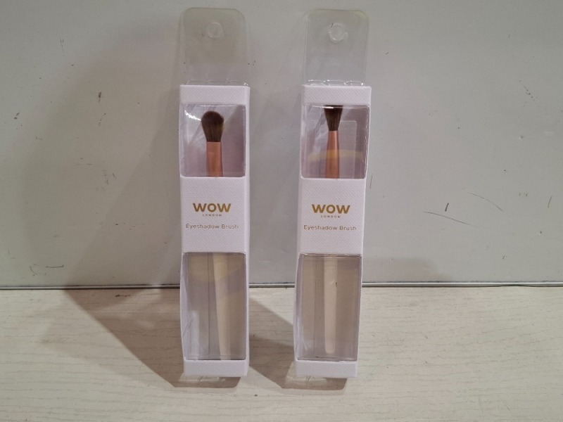 200 + BRAND NEW WOW LONDON EYESHADOW BRUSHES IN ONE BASKET