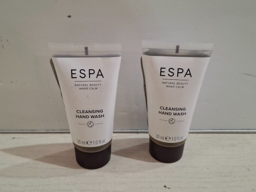 1000 + ESPA NATURAL BEAUTY INNER CALM CLEANSING HAND WASH 30ML IN ONE CRATE