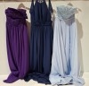 10 X BRAND NEW LINZI JAY AND MORILEE MADELINE GARDNER BRIDESMAID COLLECTION DRESSES LOT CONTAINING, MORILEE MADELINE GARDNER BEADED LACE APPLIQUIS ON NET DRESS IN NAVY IN SIZE 26 UK CODE - 43098, LINZI JAY CHIFFON DRESS IN NAVY IN SIZE 10 CODE EN397, LINZ