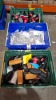 200 X BRAND NEW DKNY GLASSES AND MIXED CASES LOT CONTAINING, DKNY GLASSES IN BLACK AND PINK, DKNY OVAL GLASSES IN BLACK, MR MEN LITTLE MISS CASE IN BLUE, POLAR SUNGLASSES CASE IN BLACK AND RED, ETC, IN 3 TRAYS (TRAYS NOT INCLUDED) - 2