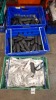 200 X BRAND NEW MIXED GLASSES AND CASE LOT CONTAINING, DKNY GLASSES IN SHINY GUNMETAL, DKNY GLASSES IN BLACK, MAMBO CASE IN BLACK AND WHITE, DONNA KARAN NEW YORK CASE IN BLACK, ETC, IN 3 TRAYS (TRAYS NOT INCLUDED) - 2