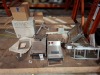 4 X MIXED LOT CONTAINING, 1 X MANTLE VS 300 FOOD PACKAGING MACHINE, 1 X MANTLE FOOD PACKAGING MACHINE, 2 X COMPONENTS OF A TRAY SEALING MACHINE, ON HALF A BAY