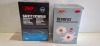 22 X BRAND NEW BOXES OF 10 JSP SAFETY EYEWEAR GLASSES AND 1X JSP OLYMPUS DUST MASKS