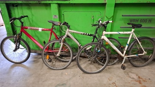 3 X MIXED BIKE LOT TO INCLUDE - 1X GIANT TERRAGO 40CM - 1X TROPHY 45CM - 1X FALCON STORM 45CM