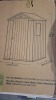 1 X KETER DARWIN 4 X 6 GARDEN SHED IN GREY INONE BOX (NOTE CUSTOMER RETURNS UNKNOWN IF ALL PARTS ARE PRESENT )