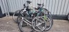 5 X MIXED BIKE LOT TO INCLUDE - 1X CROSS BIKE - 2X RALEIGH BIKES - 1X MAGNA BIKE - 1X UNKNOWN