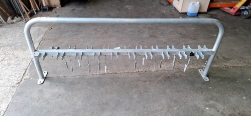 1 X 20 SLOT METAL BIKE RACK