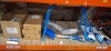 100 + PIECE BRAND NEW MIXED LOT TO INCLUDE SILVERLINE TCT MASONARY SAW 700MM - SILVERLINE SPADES - SILVER LINE METAL TRESSELS - SILVER LINE WALLPAPER BRUSHES