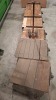 6 X WOODEN TUGLIFT TROLLEYS