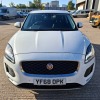 JAGUAR E-PACE D AWD AUTO, REG NO: YF68 OPK, ENGINE SIZE: 1999CC, FIRST REGISTERED: 05/11/2018, MOT UNTIL 08/11/2025, WITH V5 1 KEY, MILEAGE: 109,680, AUTOMATIC, SAT NAV, USB CHARGING POINTS, ALLOYS THROUGHOUT. **PLEASE NOTE, VEHICLE HAS A DAMAGED FRONT W - 5