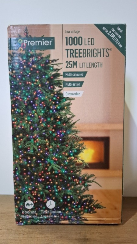 4 X BRAND NEW PREMIER 1000 LED TREEBRIGHTS 25M LENGTH