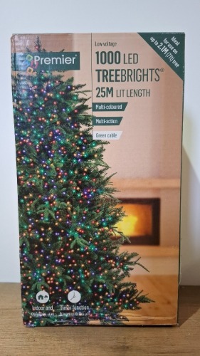 4 X BRAND NEW PREMIER 1000 LED TREEBRIGHTS 25M LENGTH