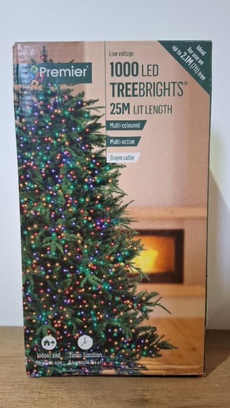 4 X BRAND NEW PREMIER 1000 LED TREEBRIGHTS 25M LENGTH