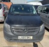 BLACK MERCEDES-BENZ VITO 114 BLUETEC TOURER P DIESEL MPV (CLASSIFIED AS M1 ON V5 SO NO VAT) 2143CC FIRST REGISTERED 14/10/2015 REG: LS65DKL 1 KEY WITH V5 MOT EXPIRED 14/7/2024 MILEAGE UNKNOWN THIS VEHICLE IS A NON RUNNER BONNET IS BROKEN **** PLEASE NOTE - 3
