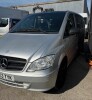 SILVER/BLACK MERCEDES-BENZ VITO 113 CDI TRAVELINER DIESEL MPV (CLASSIFIED AS M1 ON V5 SO NO VAT) 2143CC FIRST REGISTERED 23/5/2013 REG: CE13 TYK 1 KEY WITH V5 MOT EXPIRED 26/7/2025 MILEAGE UNKNOWN THIS VEHICLE IS A NON RUNNER BONNET IS BROKEN **** PLEASE - 2