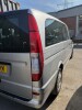 SILVER/BLACK MERCEDES-BENZ VITO 113 CDI TRAVELINER DIESEL MPV (CLASSIFIED AS M1 ON V5 SO NO VAT) 2143CC FIRST REGISTERED 23/5/2013 REG: CE13 TYK 1 KEY WITH V5 MOT EXPIRED 26/7/2025 MILEAGE UNKNOWN THIS VEHICLE IS A NON RUNNER BONNET IS BROKEN **** PLEASE - 8