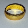 22 CT GOLD BAND WEDDING RING - WEIGHT 6.475 G (AUTHORISED AS GENUINE BY AN INDEPENDENT JEWELLER) - 3