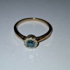 3 X RINGS IE. 1 X 9 CT GOLD SAPPHIRE RING 2 X 9 CT GOLD STONE SET RINGS (AUTHORISED AS GENUINE BY AN INDEPENDENT JEWELLER) WEIGHT OF ALL 3 RINGS COMBINED - 8.649 G - 2