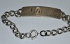7 PCS OF SILVER JEWELLERY IE. CRUCIFIX & CHAIN, 5 X RINGS & BRACELET (AUTHORISED AS GENUINE BY AN INDEPENDENT JEWELLER) - 3