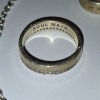 7 PCS OF SILVER JEWELLERY IE. CRUCIFIX & CHAIN, 5 X RINGS & BRACELET (AUTHORISED AS GENUINE BY AN INDEPENDENT JEWELLER) - 6