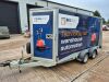 IFOR WILLIAMS TWIN AXLE DB BOX TRAILER, 3500KG GROSS WEIGHT WITH KNOTT HITCH. FRONT PEDESTRIAN DOOR AND TWIN REAR PEDESTRIAN DOORS WHICH FOLD OUT OF THE REAR RAMP. - 5