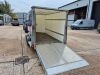 IFOR WILLIAMS TWIN AXLE DB BOX TRAILER, 3500KG GROSS WEIGHT WITH KNOTT HITCH. FRONT PEDESTRIAN DOOR AND TWIN REAR PEDESTRIAN DOORS WHICH FOLD OUT OF THE REAR RAMP. - 9