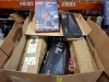 FULL PALLET BOX OF MIXED CHRISTMAS ITEMS LOT CONTAINING INFINITY MIRROR 60CM LIT SNOWMAN , PRE - LIT ROCKY MOUNTAIN PINE TREE 6FT , 2.1M FLEXIBRIGHTS PYRAMID TREE , 1.15M SOFT ACRYLIC REINDEER LIGHT SCULPTURE ETC IN ONE PALLET BOX - (NOTE CUSTOMER RETUR