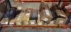 15 X MIXED CHRISTMAS TREE LOT CONTAINING ROCKY MOUNTAIN PINE TREE 6FT , PRE - LIT WHITE SPRUCE TREE 7FT , TWINKLING STARBURST TREE 2.1M , MICROBRIGHTS PYRAMID TREE , ETC OVER A FULL BAY - (NOTE CUSTOMER RETURNS )