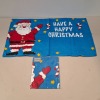 240 X BRAND NEW STUDIO SANTA - HAVE A HAPPY CHRISTMAS -PILLOWCASES IN SIZE 48 X 74 CM IN TWO BOXES