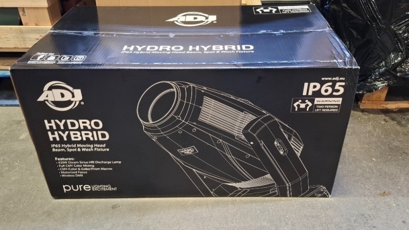 1 X BRAND NEW ADJ HYDRO HYBRID IP65 OSRAM SIRIUS HRI 420W DISCHARGE LAMP - PRODUCT CODE - 1237000339