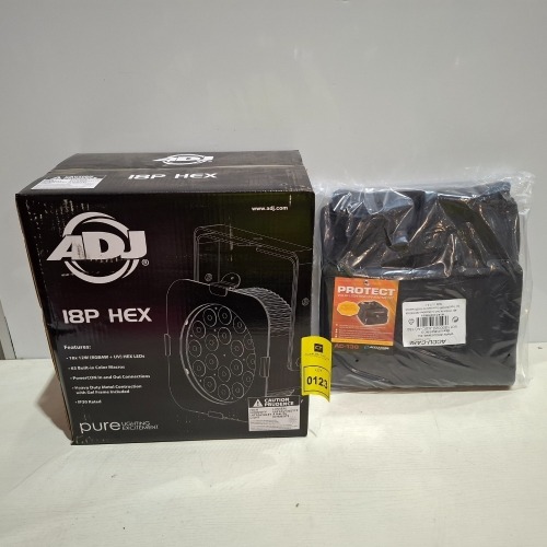 1X BRAND NEW ADJ 18P HEX LED LIGHT PRODUCT CODE - 1226100333