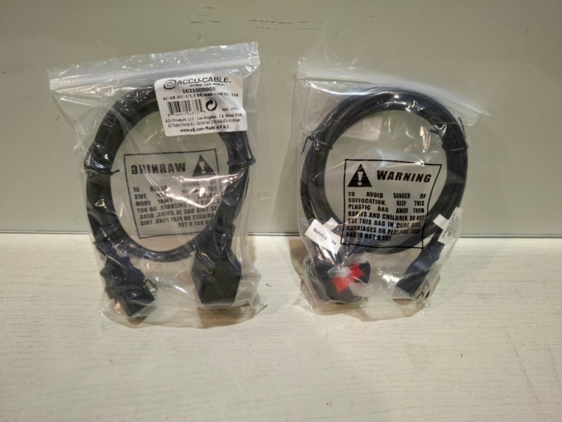 100 X BRAND NEW DMX ACCU POWER CABLES