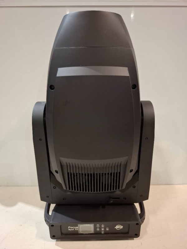1 X GRADE B ADJ FOCUS SPOT 7Z POWERFUL LED MOVING HEAD SPOT LIGHT (UNTESTED)