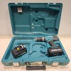 1 X MAKITA 18V CORDLESS COMBI DRILL IN CASE WITH 2 BATTERYS