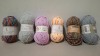 80 X BRAND NEW KNITCO GOOD OLD FASHIONED DK YARN IN VARIOUS COLOURS GREEN , YELLOW , BROWN , WHITE , PINK , ETC IN ONE LARGE BACK