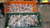 500 + VARIOUS ART AND CRAFT BUTTOMS IN 2 LARGE TRAYS - 2