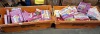 LARGE AMOUNT OF BRAND NEW KIDS TOYS LOT CONTAINING DIY ICE CREAM KITS , THE GRINCH PAINT YOUR OWN DECORATION , COCOMELON MEMORY MATCH GAME , COMIC ONS MC SWAG AND QUEEN BEE , SPIDERMAN MOVING EARS WINTER HATS ETC 5 TRAYS - 3