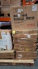 18 X MIXED LOT CONTAINING 17 X HOLLYWOOD MAKE UP MIRRORS IN WHITE AND 1 X 18 INCH CHROME FLOOR FAN - ( NOTE CUSTOMER RETURNS ) ON ONE PALLET - 2