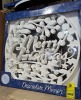 23 X BRAND NEW CREEKWOOD MERRY CHRISTMAS DECORATIVE MIRRORS - DIAM 65CM - RRP &pound;25 EACH - TOTAL &pound;575